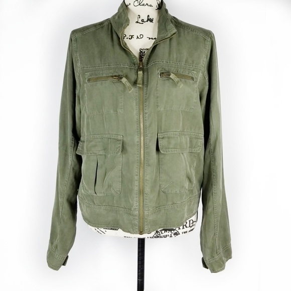 mossimo army green jacket